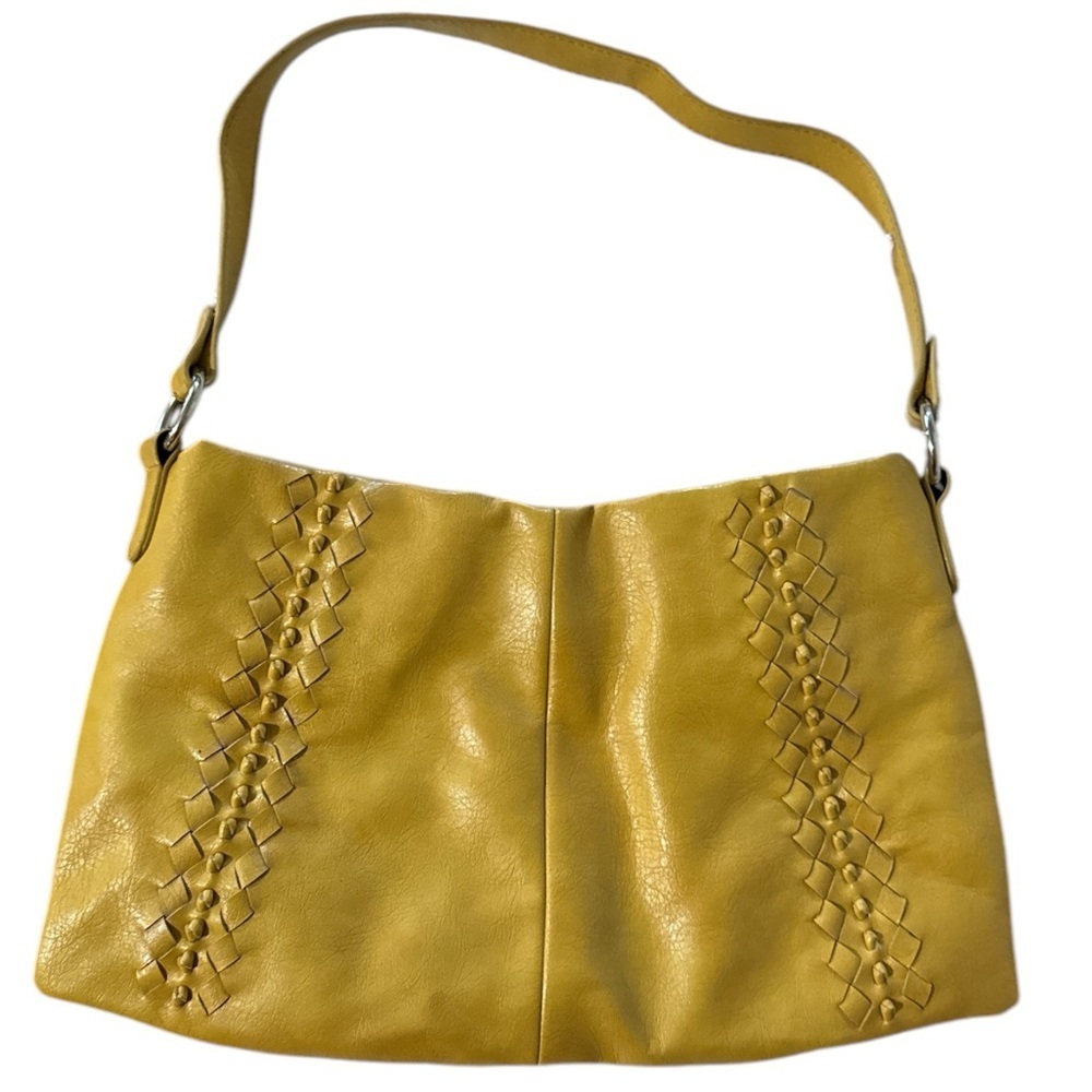 New York & Co Fall Mustard Yellow Western/Boho Shoulder Bag